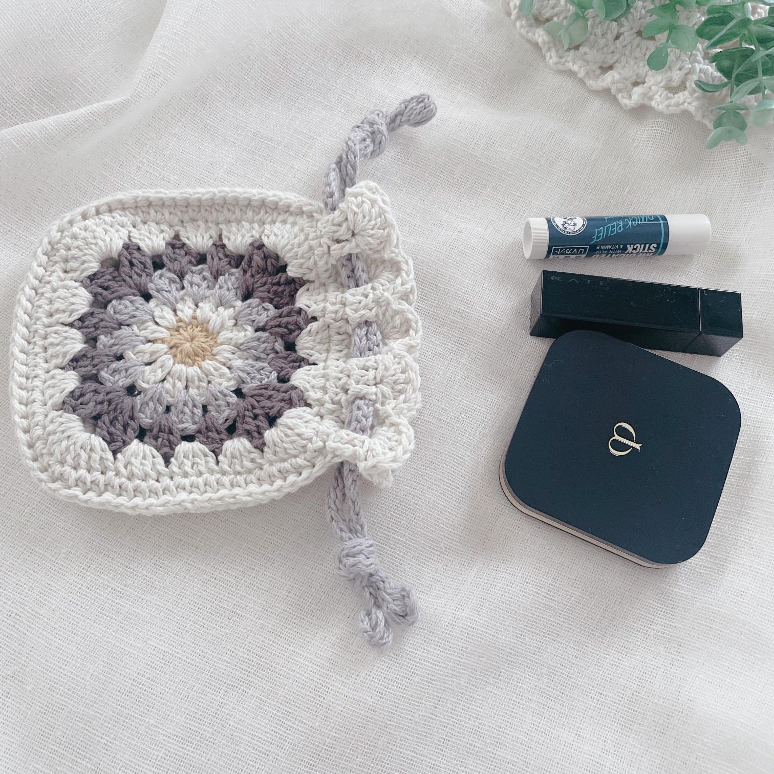 ちょいマチ巾着　グレー紐 | 2枚目